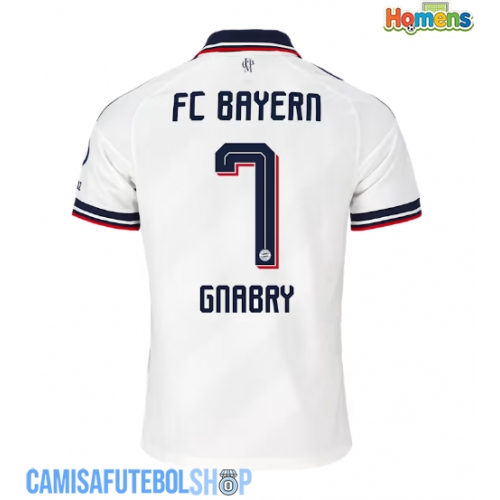Camisa de time de futebol Bayern Munich Serge Gnabry #7 Replicas 2º Equipamento 2026-27 Manga Curta
